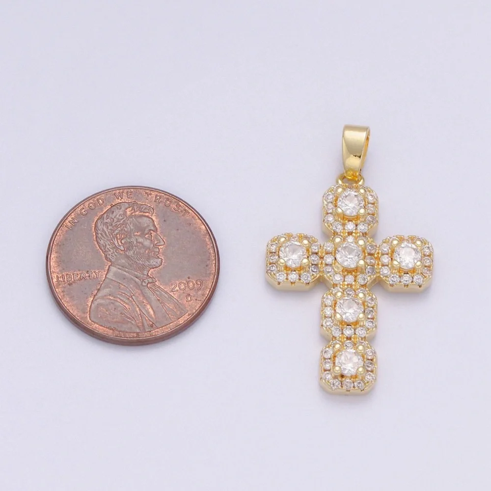 🎉HP🎉 Statement Cross Necklace | 14k Gold Filled - Picture 11 of 11
